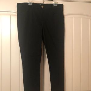 American Eagle Super Super Stretch X Black Jegging